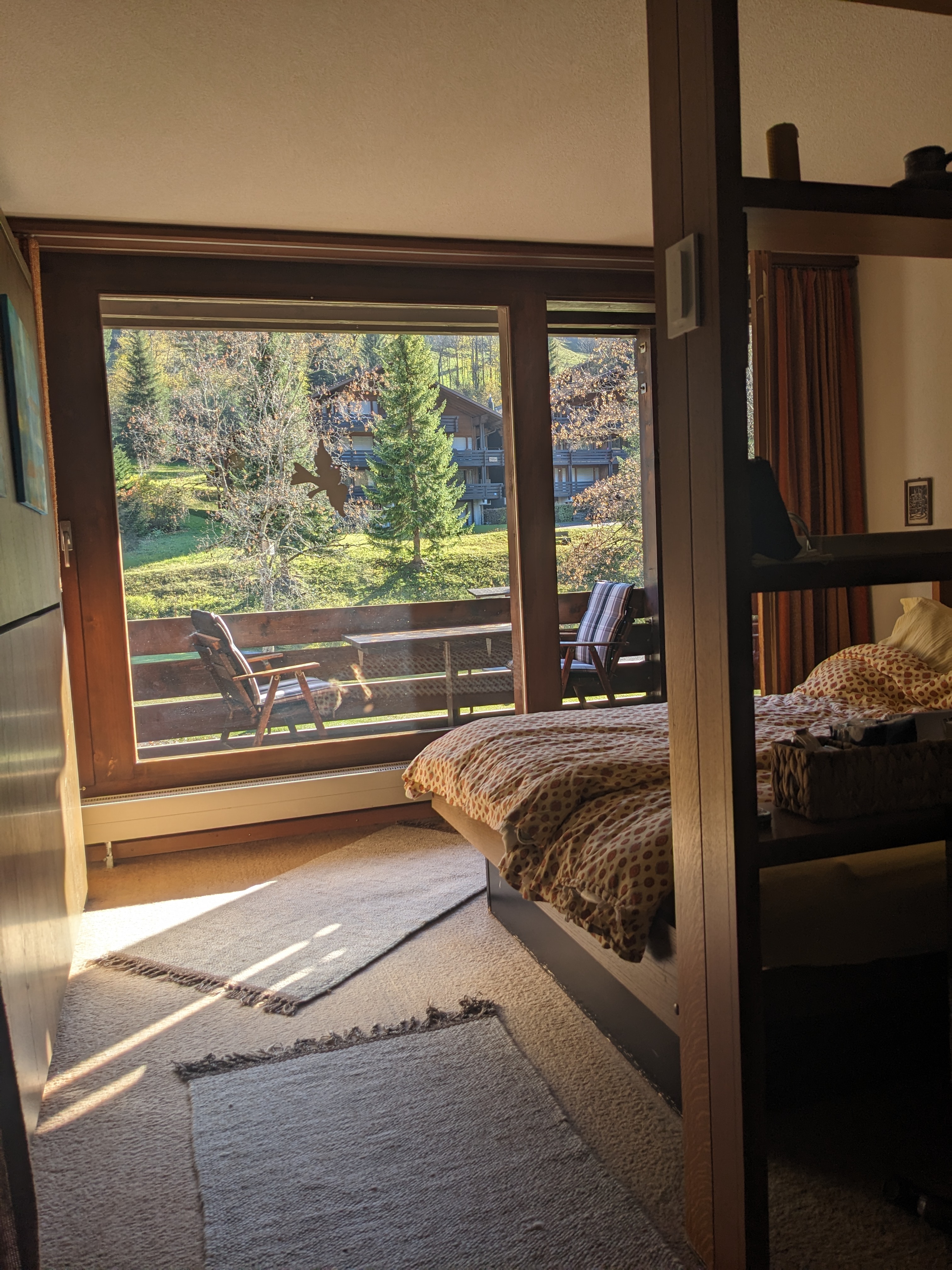 Blick Richtung Balkon